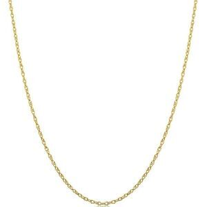 NEW SOLID 10K GOLD ROPE CHAIN 1MM